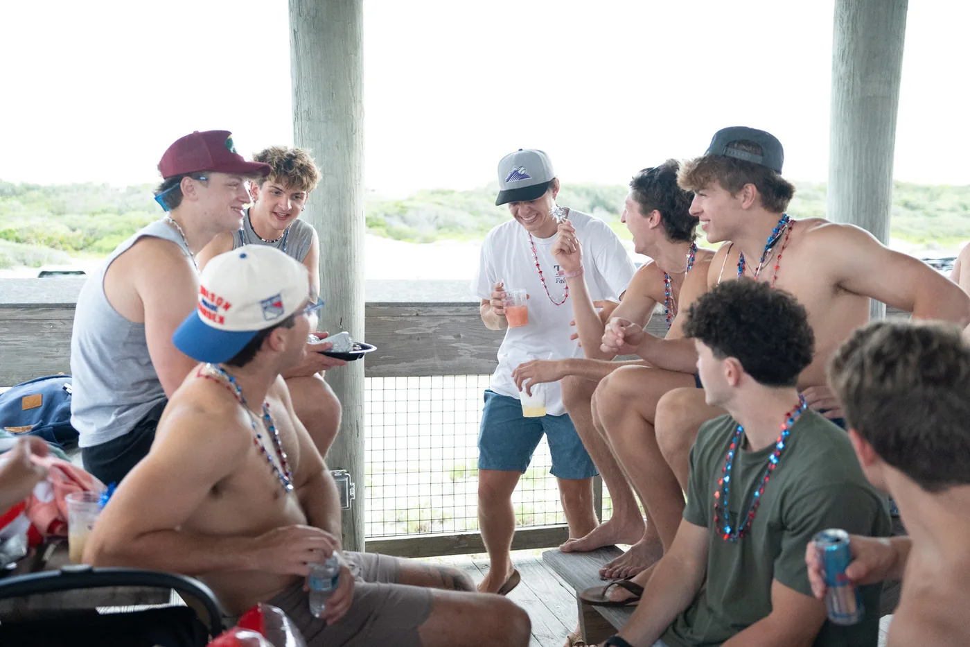 Kaleo students hanging out