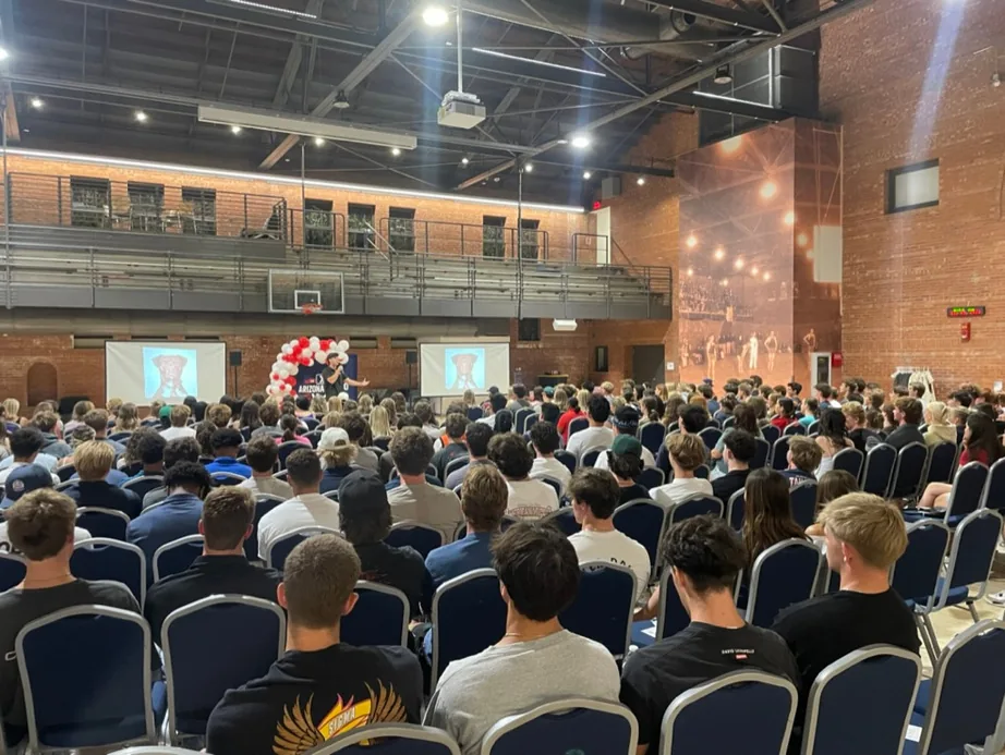 The Late Night crowd at UofA