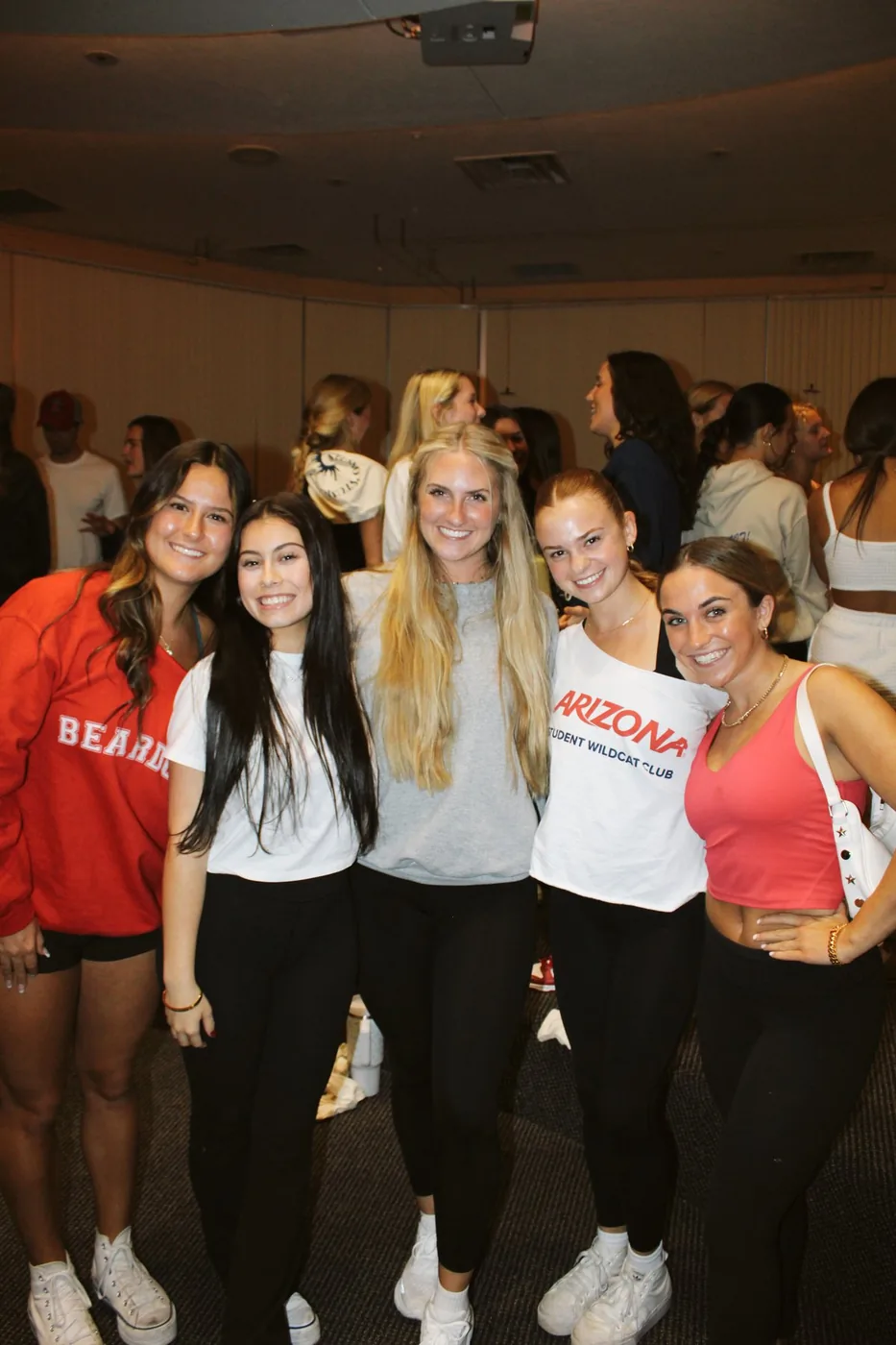 Monet with girls at SMC