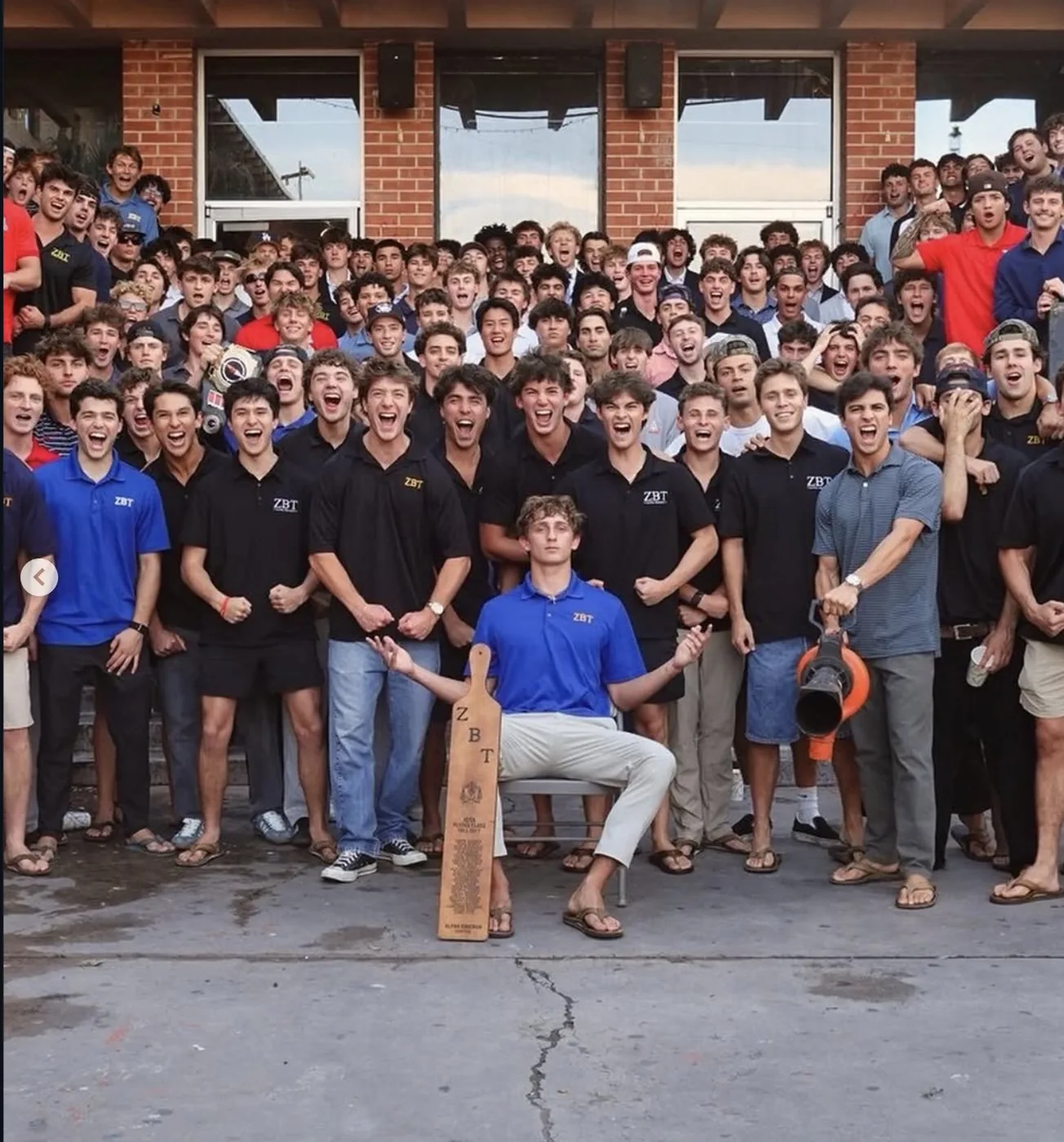 The ZBT fraternity chapter at the University of Arizona