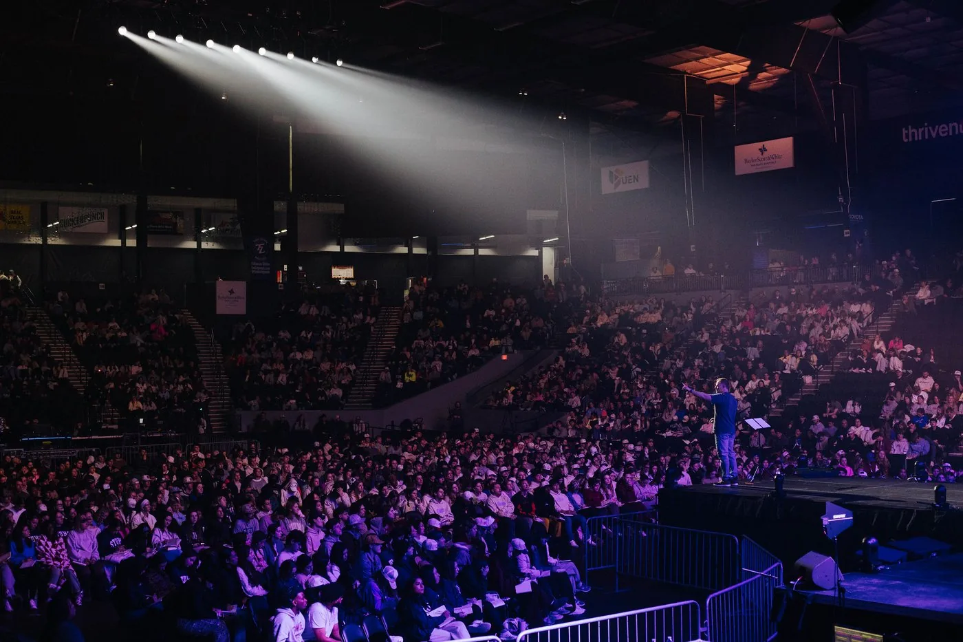 The SMC main session with a packed crowd