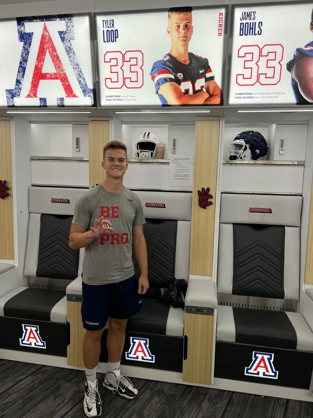Tyler at his locker - KICKER #33