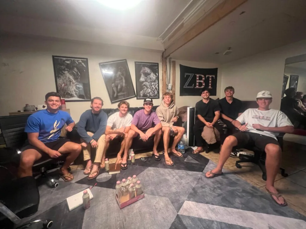 ZBT fraternity Bible study at the University of Arizona